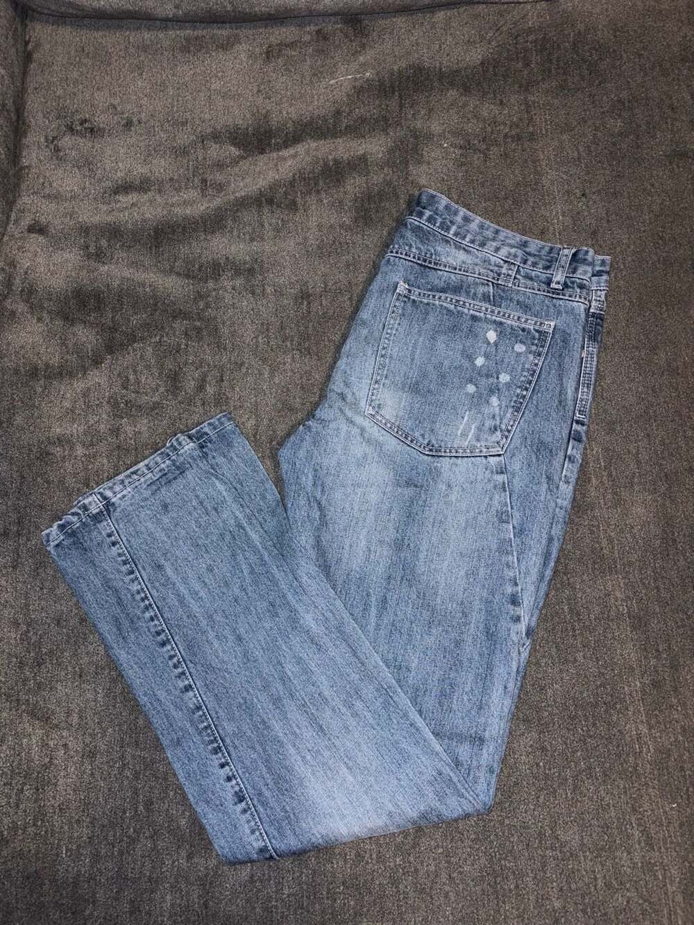 Heritage 1981 Jeans Size 36 Distressed Light Wash Denim Pants